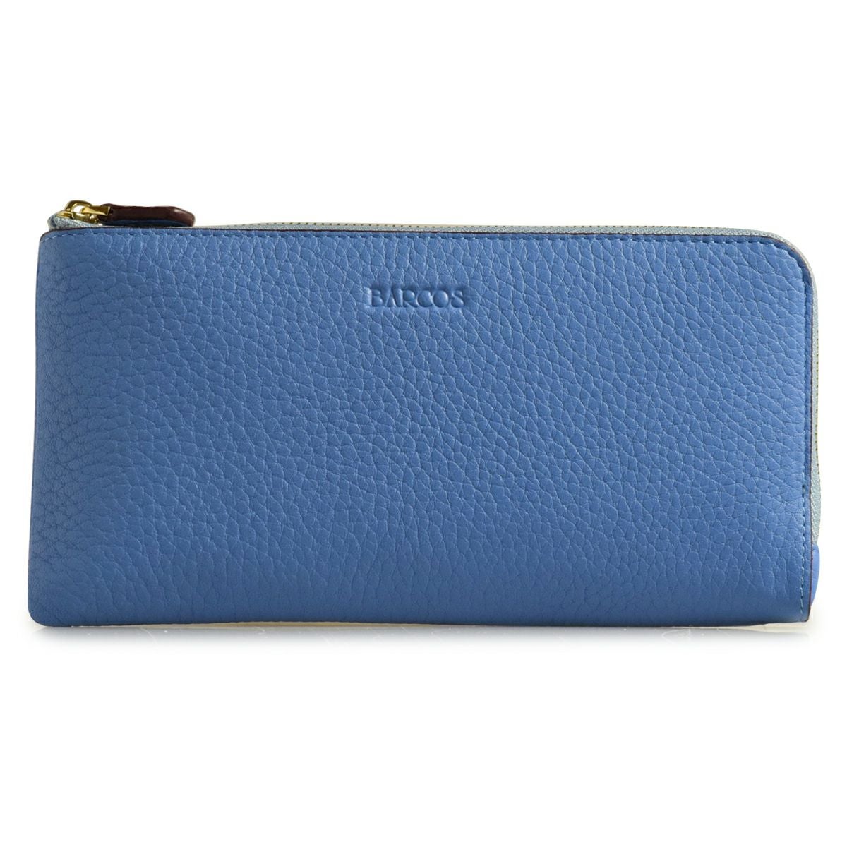 ウォレット 長財布 L字 シュリンクレザー