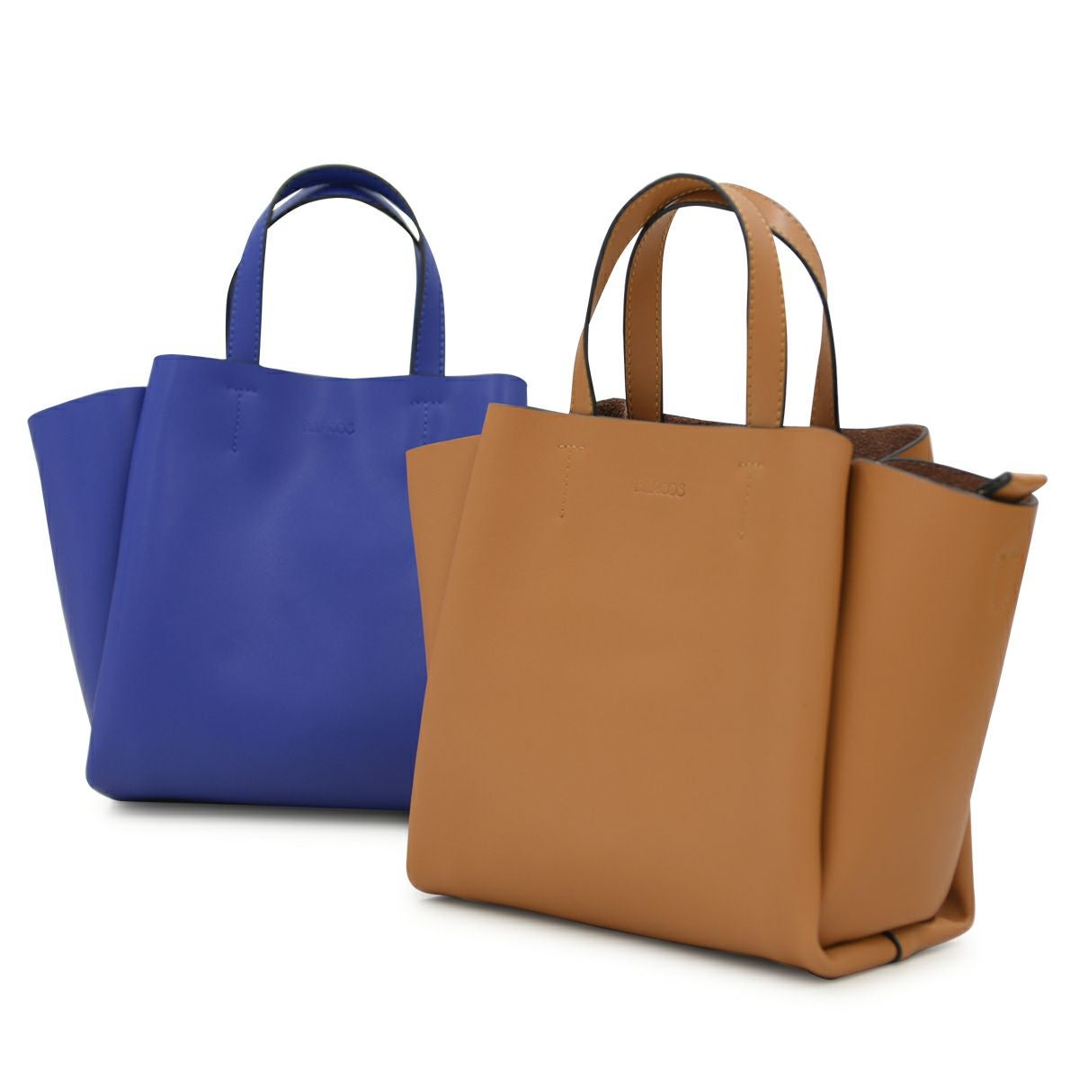 ハンドバッグ ミニ シフォン スモール 2way レザー