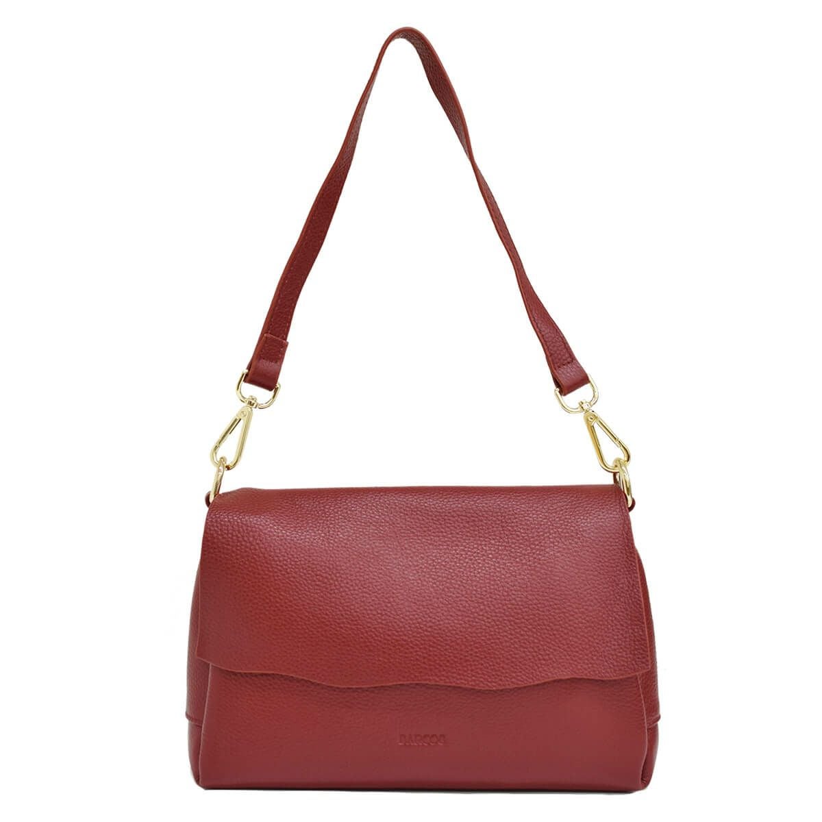 ショルダーバッグ フラップ ファスナー 2way レザー