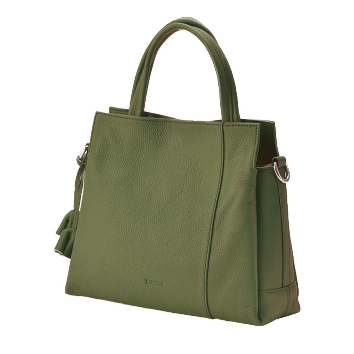 チャーム付き2wayレザーハンドバッグ＜ルル＞