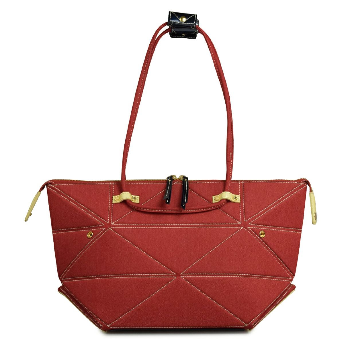 ハンドバッグ Aries 折紙バッグ Aries-Denim LARGE 横長タイプ