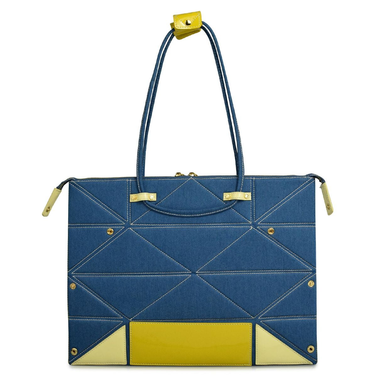 ハンドバッグ Aries 折紙バッグ Aries-Denim LARGE 横長タイプ