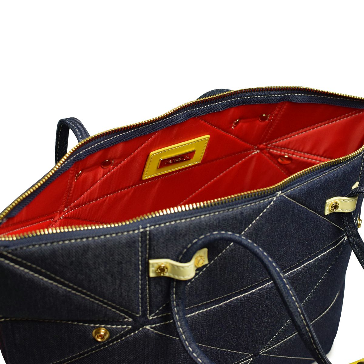 ハンドバッグ Aries 折紙バッグ Aries-Denim LARGE 横長タイプ