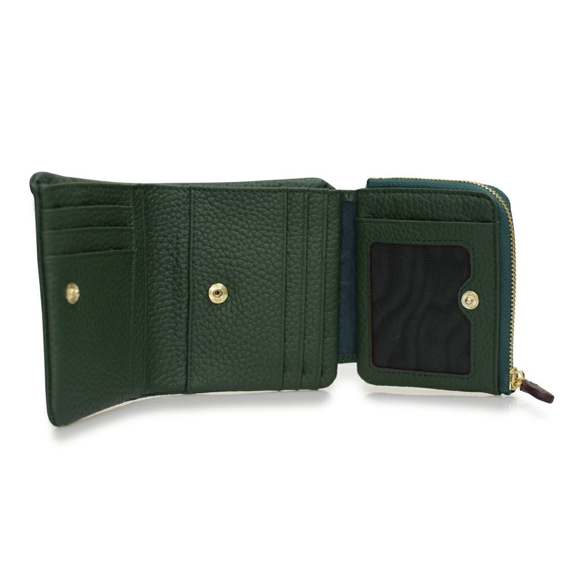 シュリンクレザー3つ折りウォレット