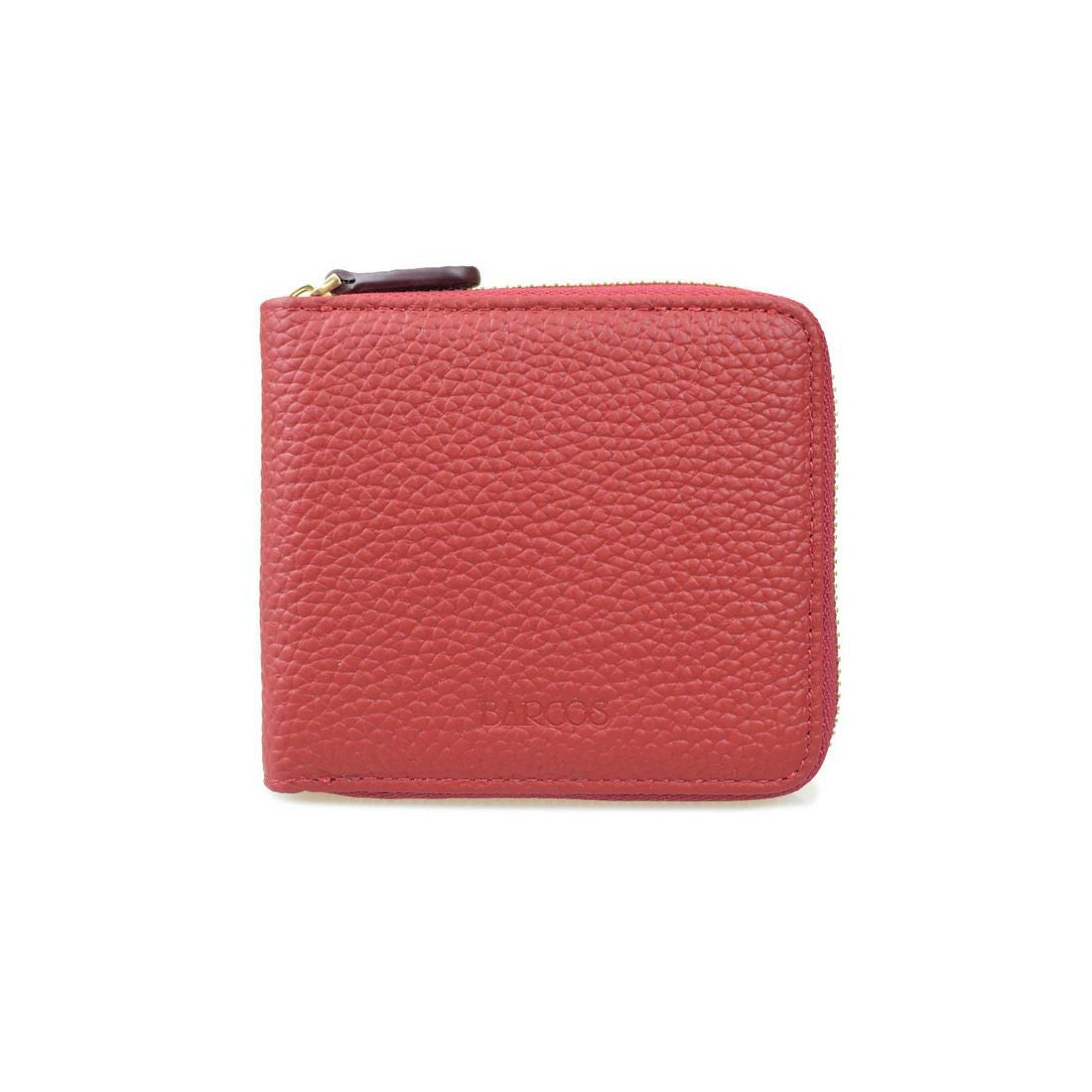 シュリンクレザーラウンドジップスモールウォレット