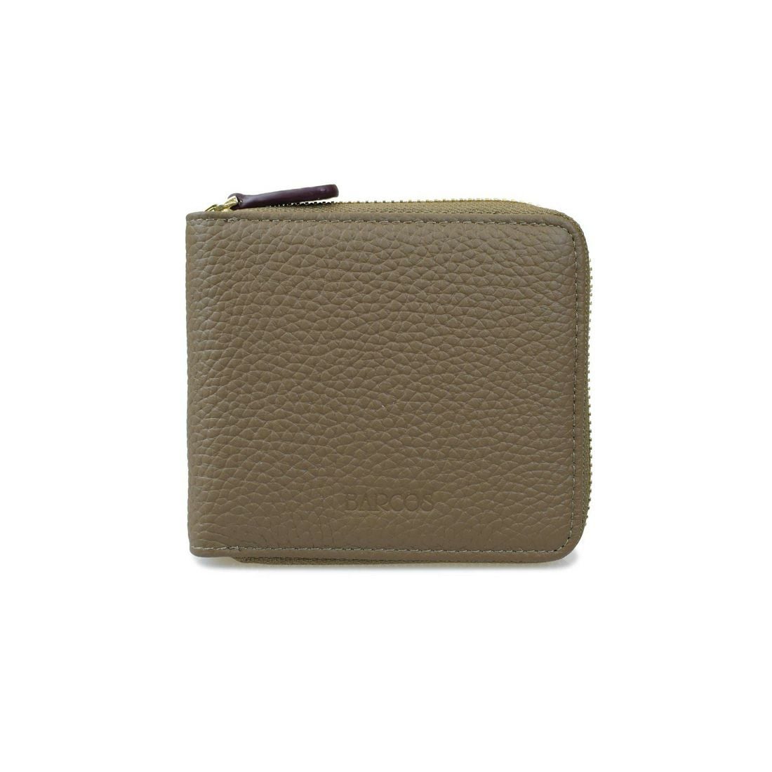 シュリンクレザーラウンドジップスモールウォレット