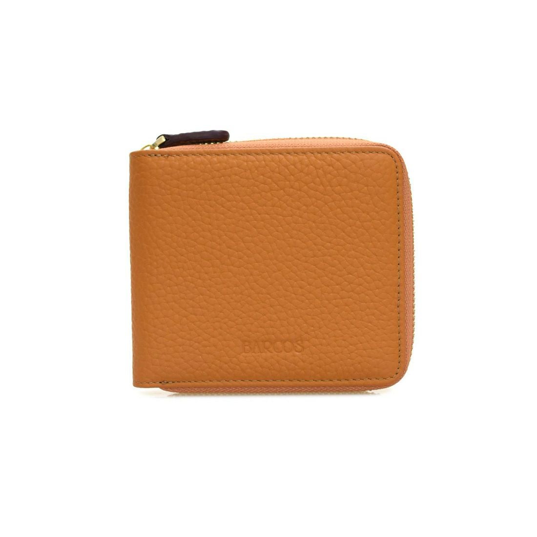 シュリンクレザーラウンドジップスモールウォレット