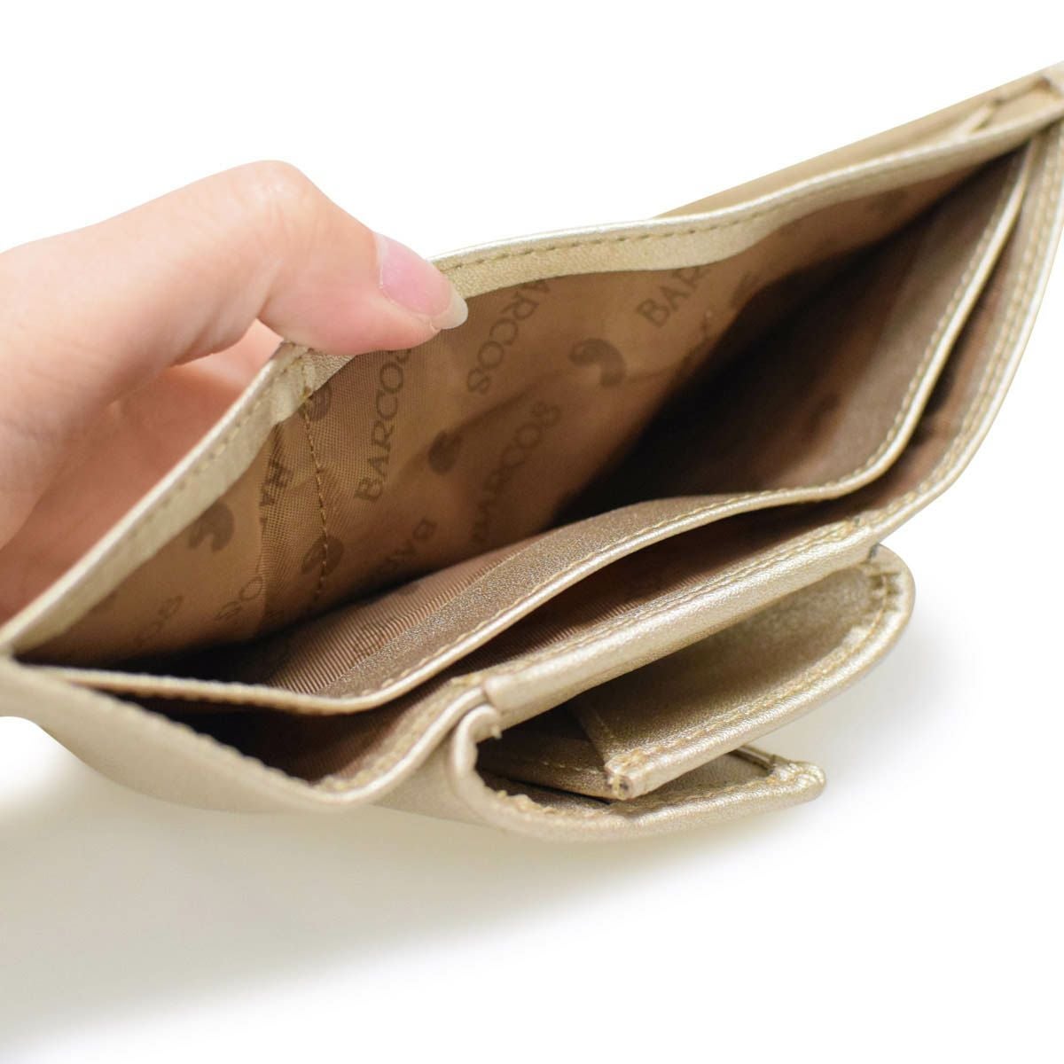 コンパクトウォレット プラム