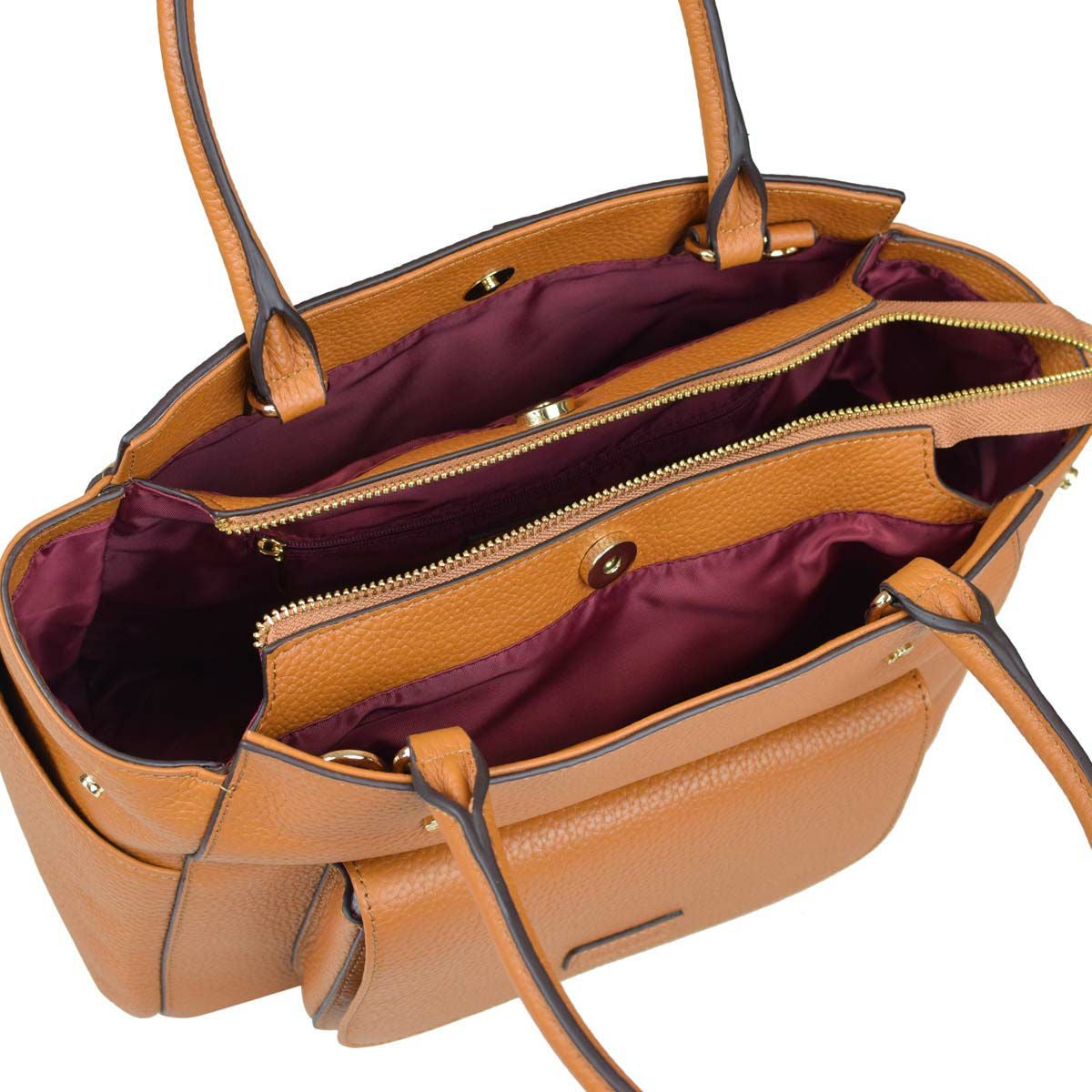 バルコス3wayレザーハンドバッグ