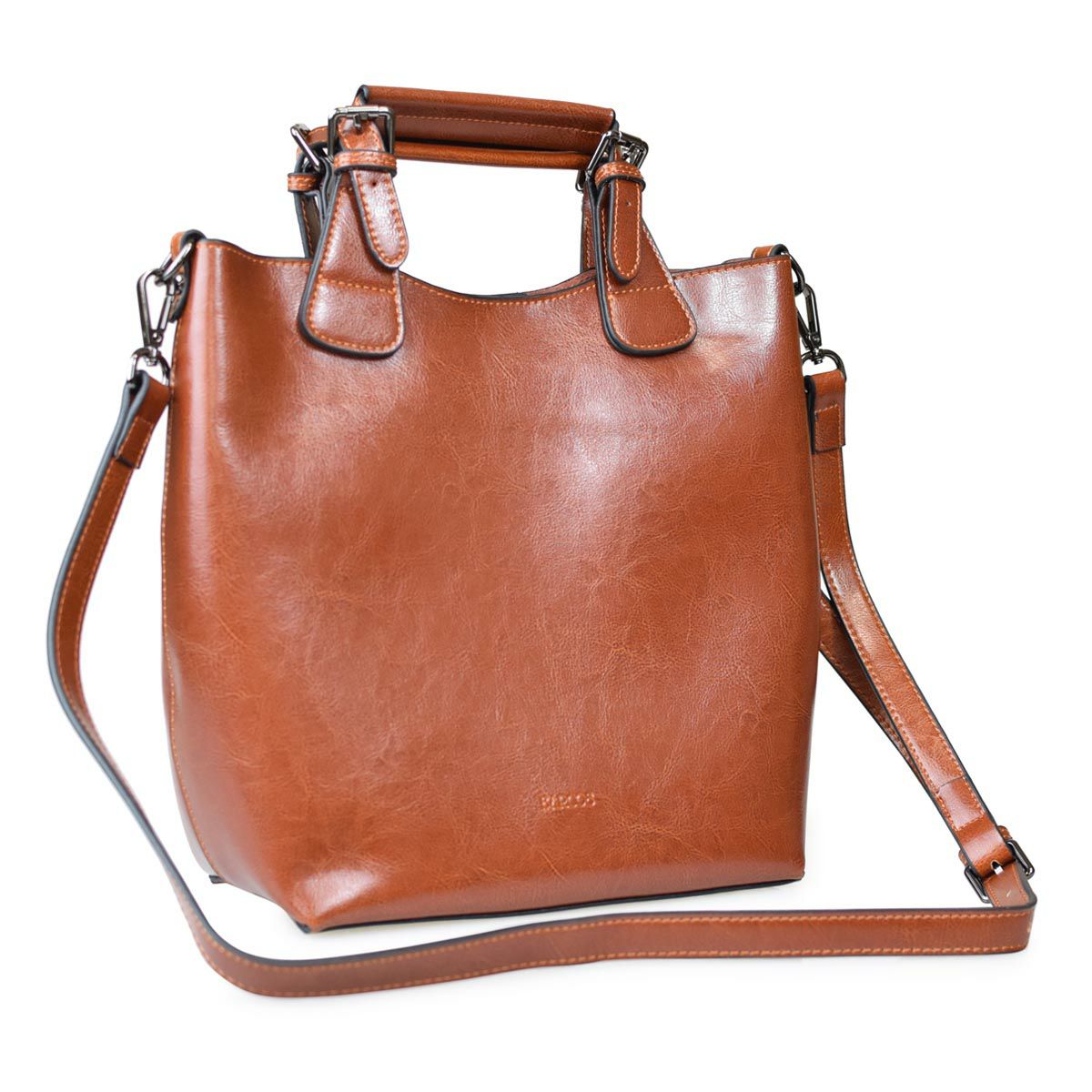 2wayレザーハンドバッグ