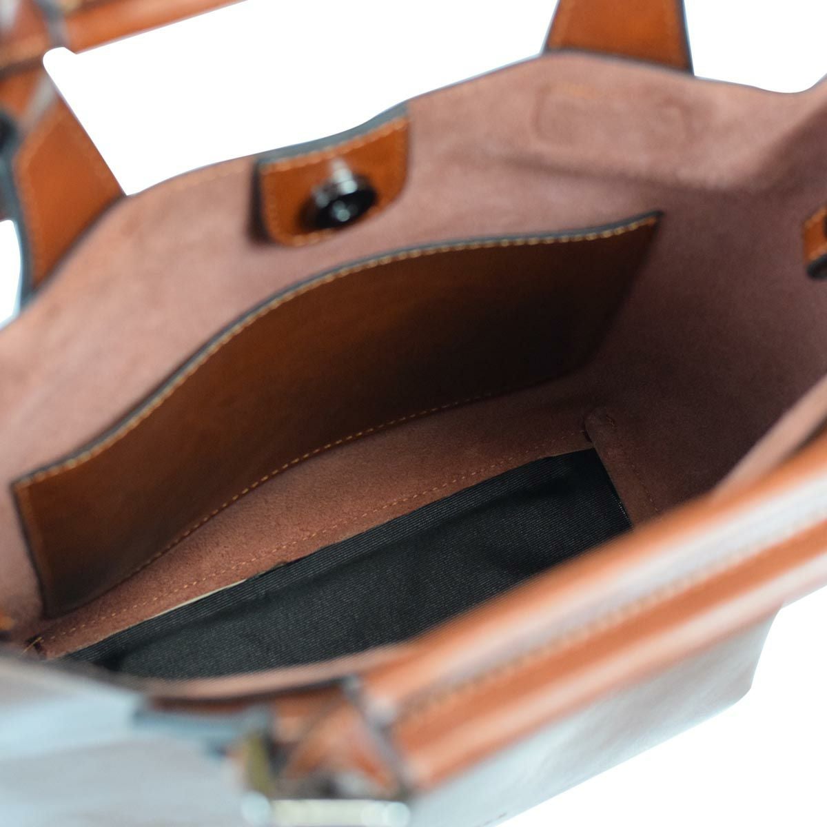 2wayレザーハンドバッグ