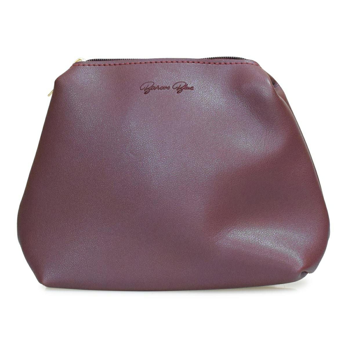 フェイクレザーショルダーバッグ