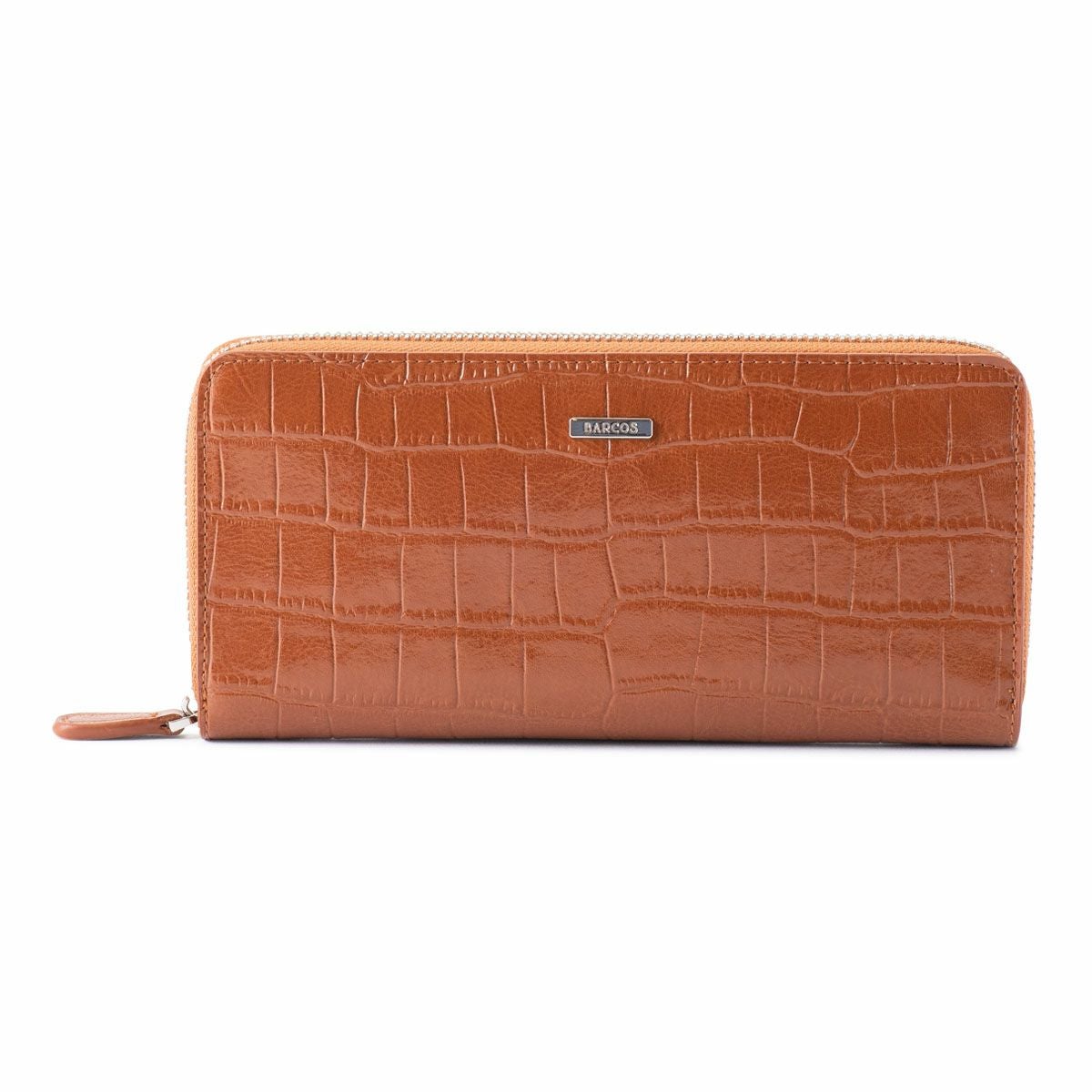 クロコダイル型押しロングウォレット