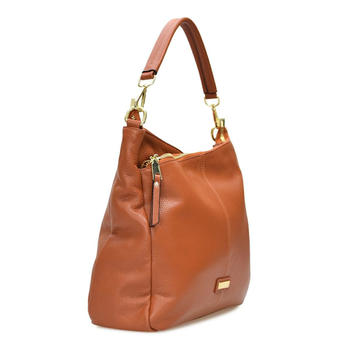 シュリンクレザー2wayアシンメトリーショルダーバッグ