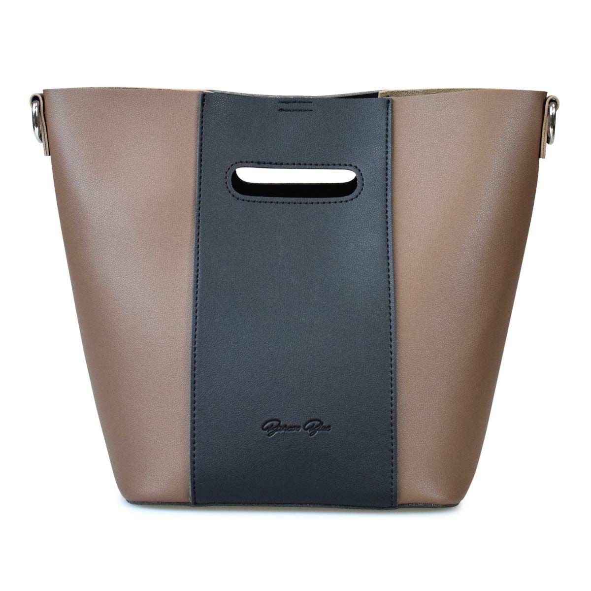 配色バケツバッグ