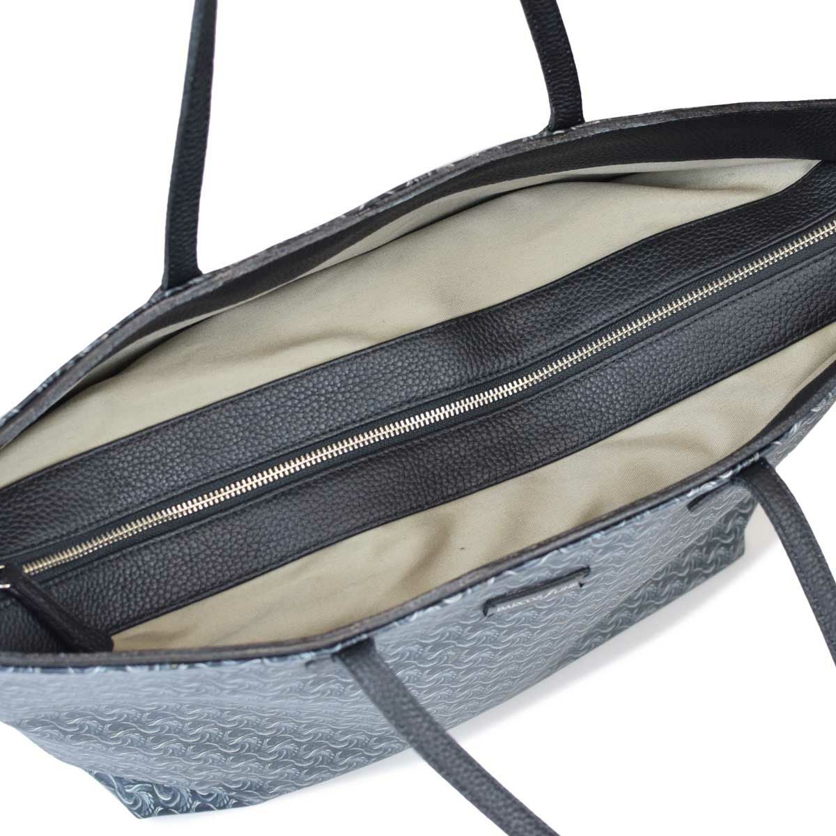 トートバッグ 日本製 鳥プリント 大サイズ