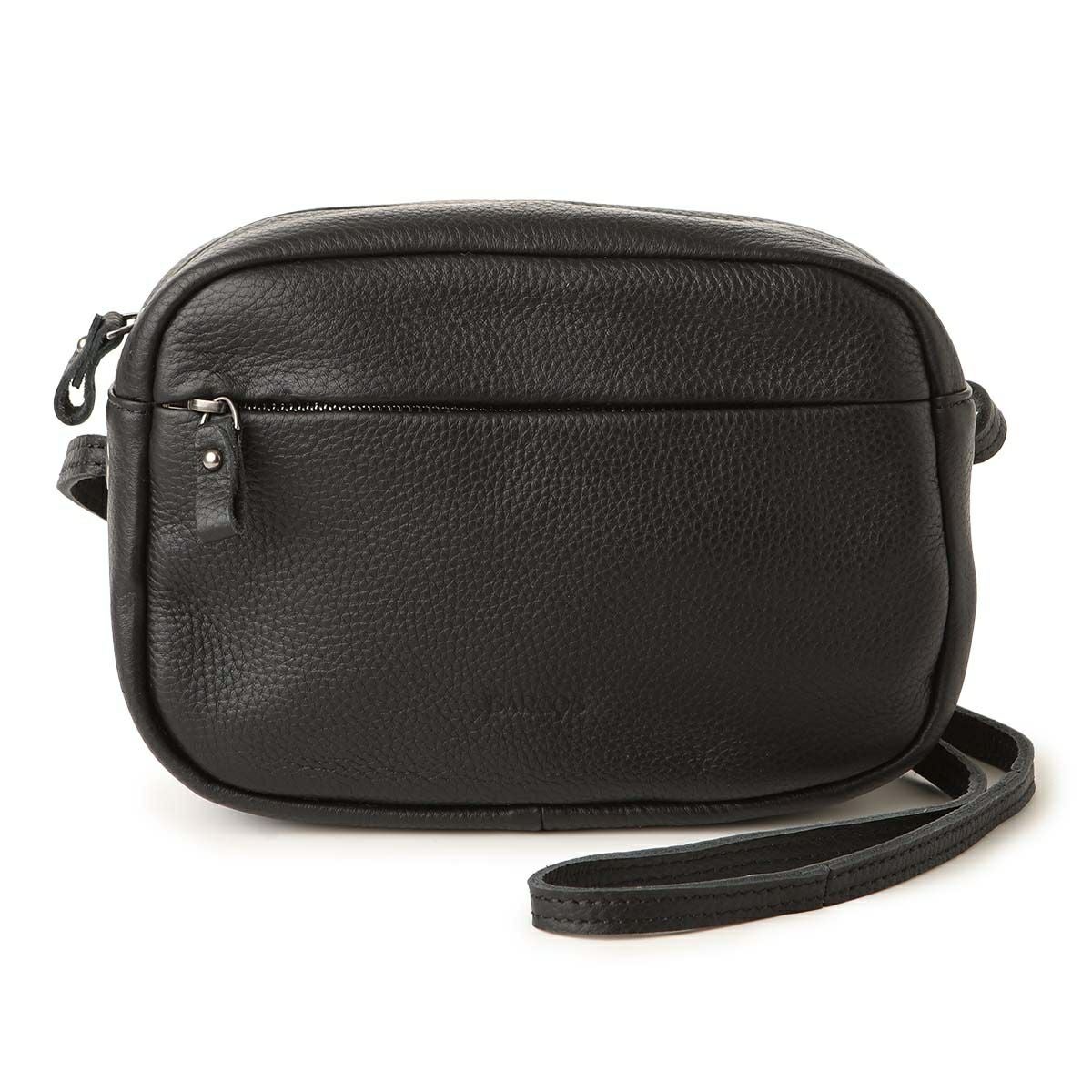 シュリンクレザーショルダーバッグ