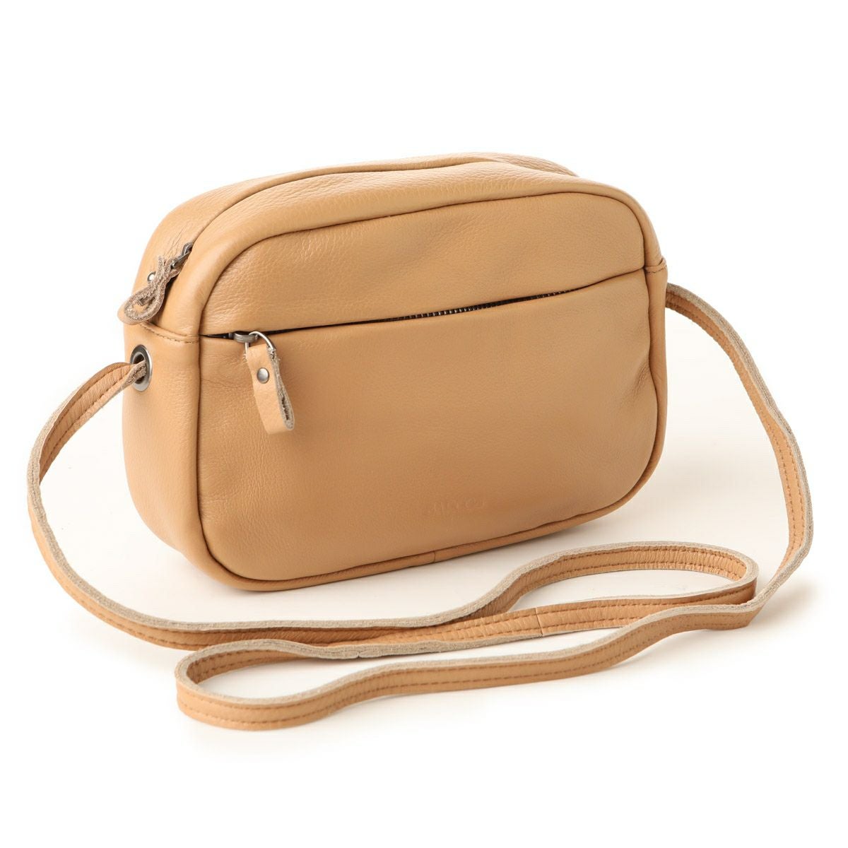 シュリンクレザーショルダーバッグ