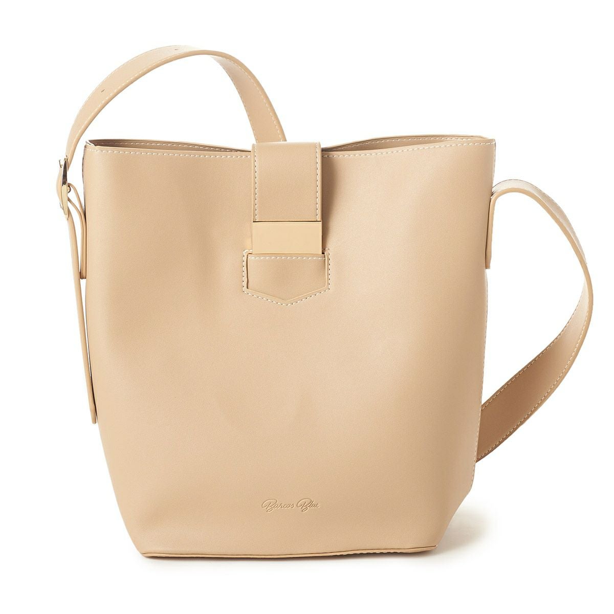 金具デザインショルダーバッグ