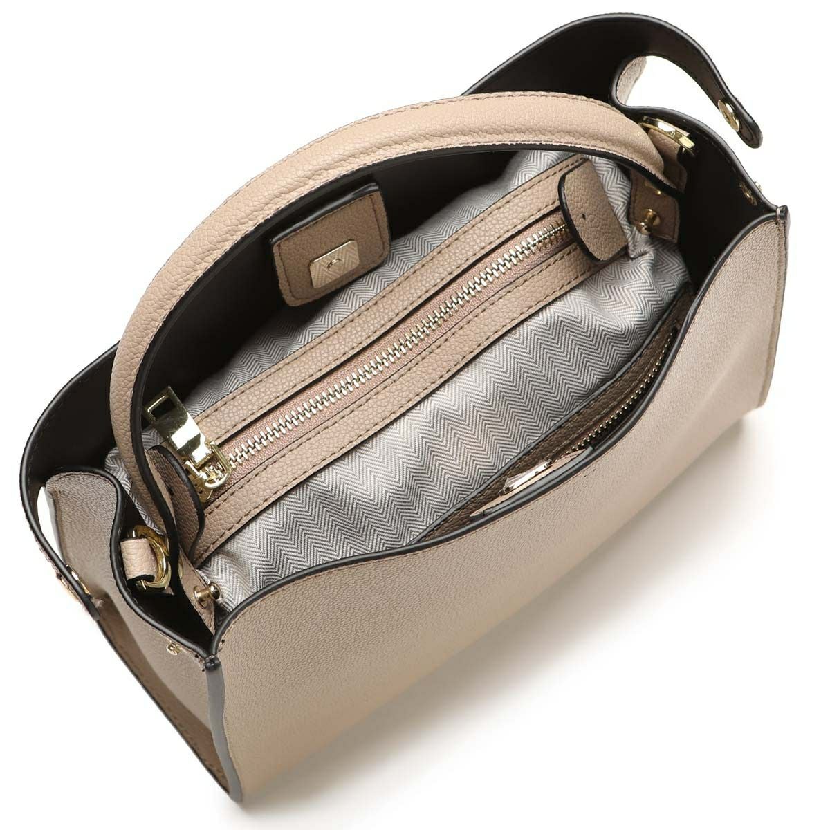 レザー2wayハンドバッグ