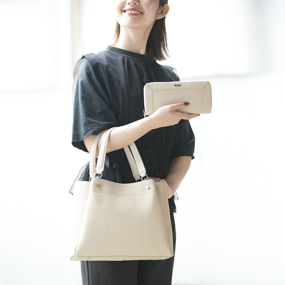 シュリンクレザー3wayハンドバッグ アリス