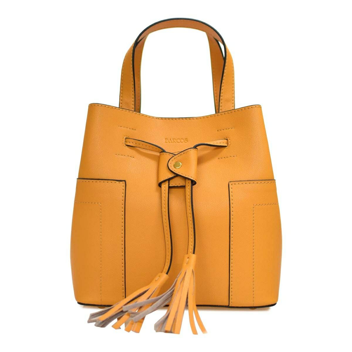 巾着フリンジバッグ