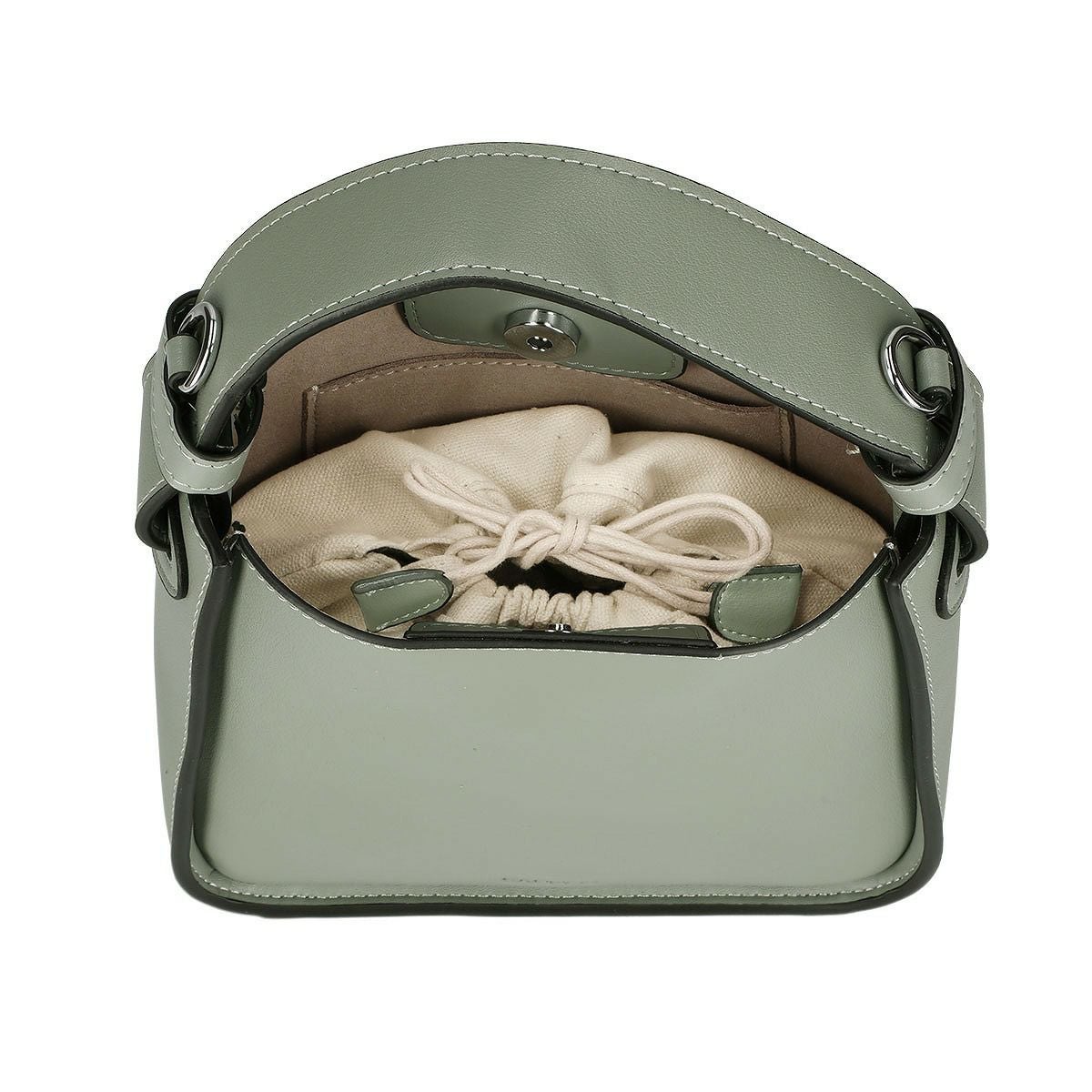 2wayレザーミニハンドバッグ