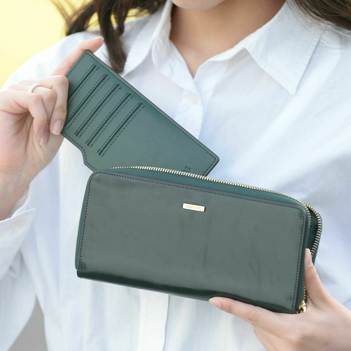 GLウォレット ラウンド型長財布＜ルーニー＞