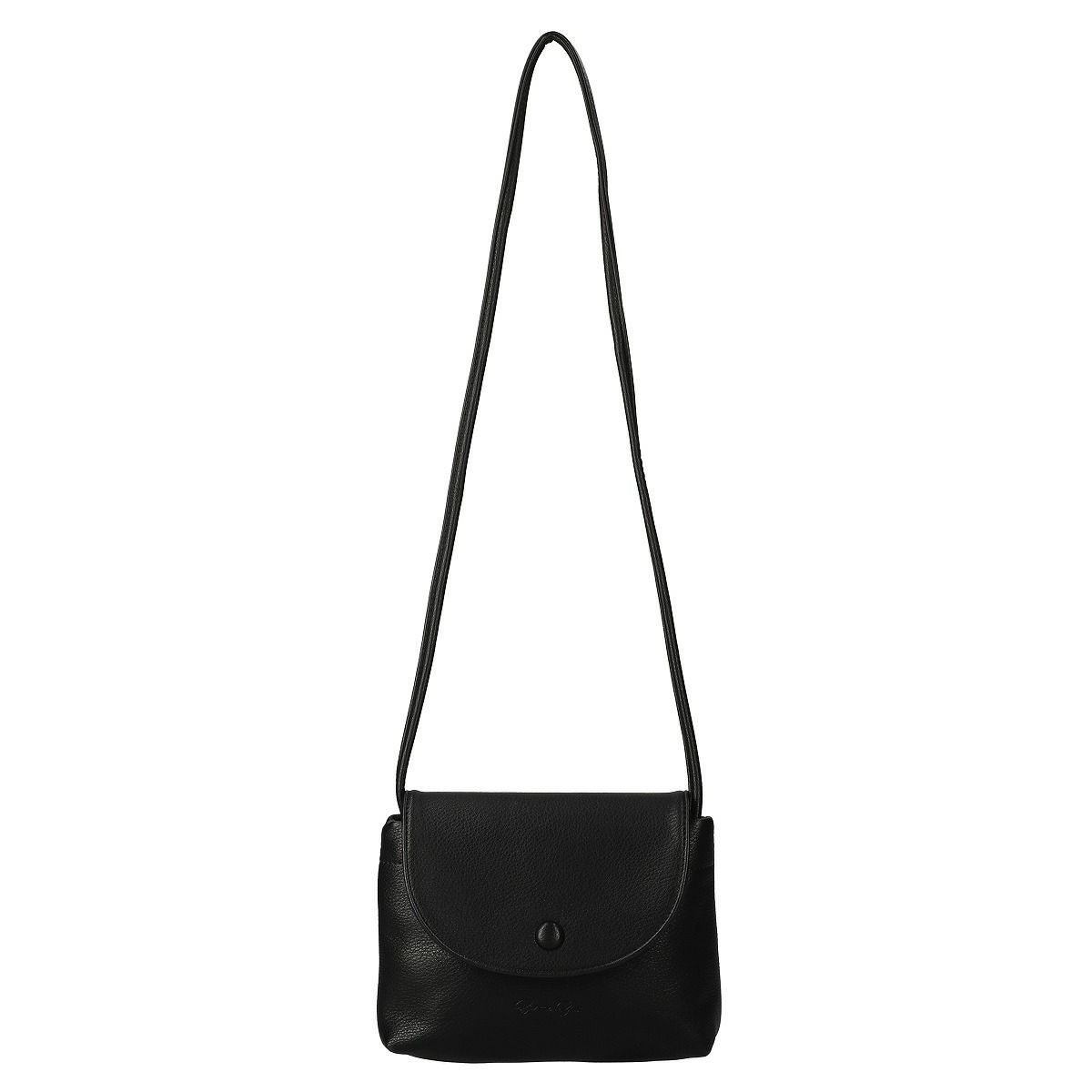 ベイクドカラーフラップポシェット