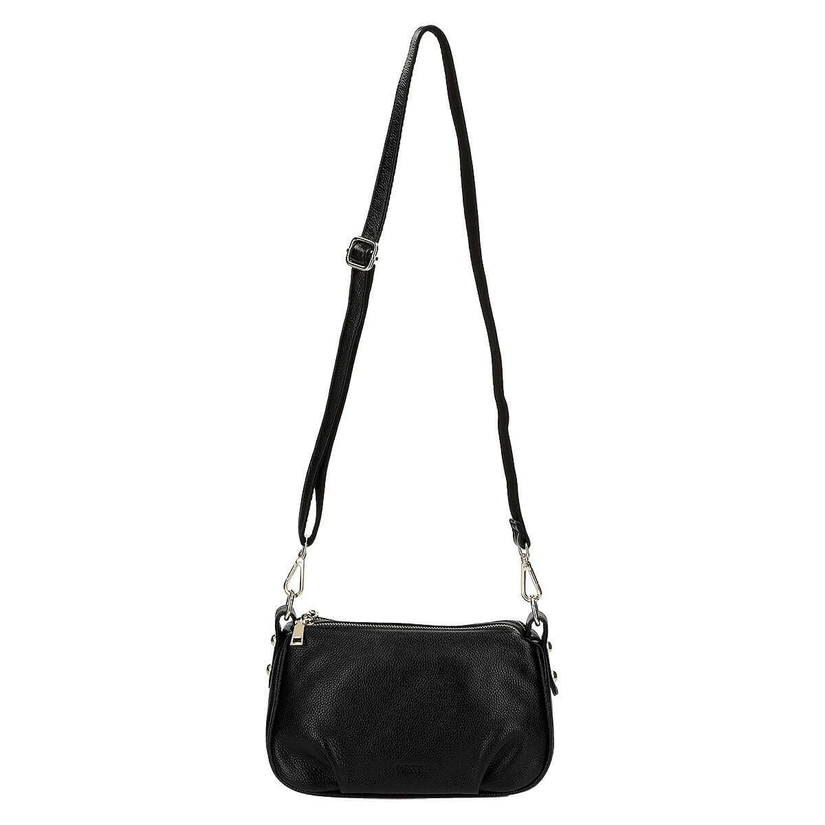 牛革 2wayダブルコンパートメントショルダーバッグ