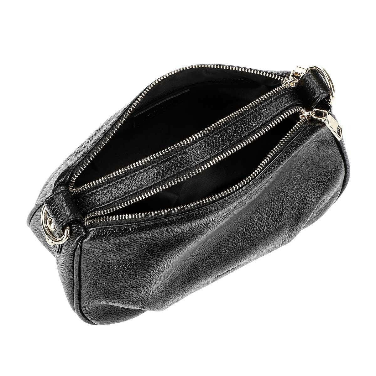 牛革 2wayダブルコンパートメントショルダーバッグ