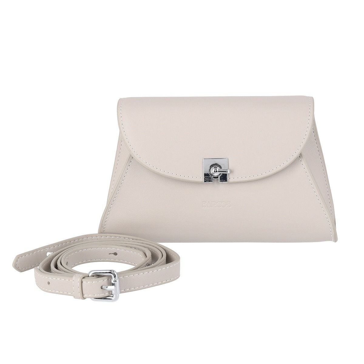 レザー 2way 台形ミニポシェット