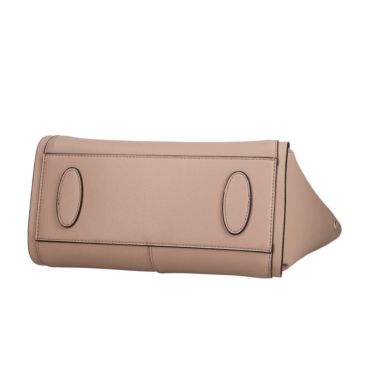 フロント切り替え金具付きトートバッグ