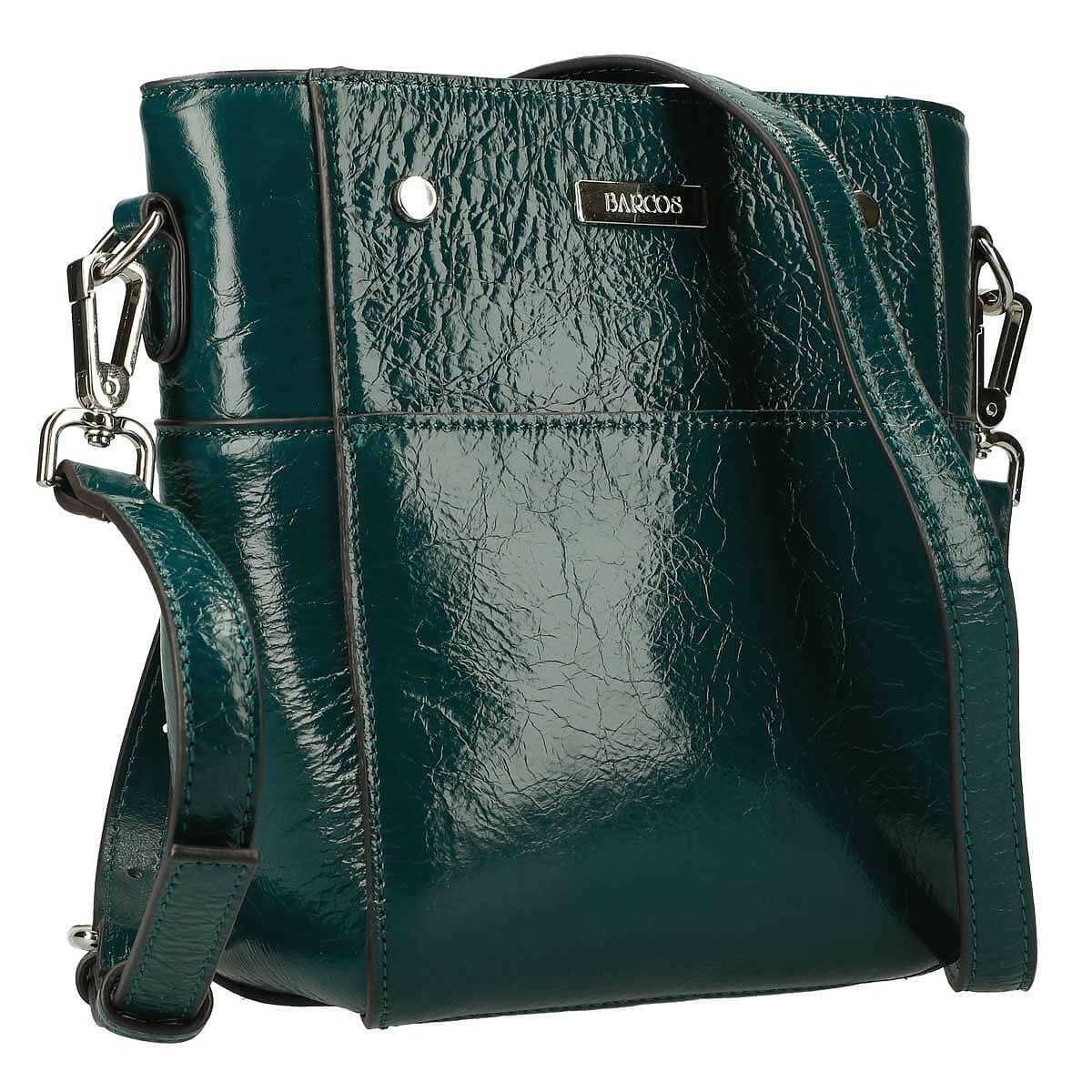 牛革 飾りリベット付きポシェット