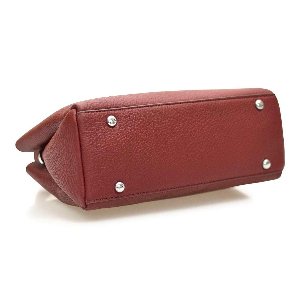 3wayワンハンドルレザーハンドバック