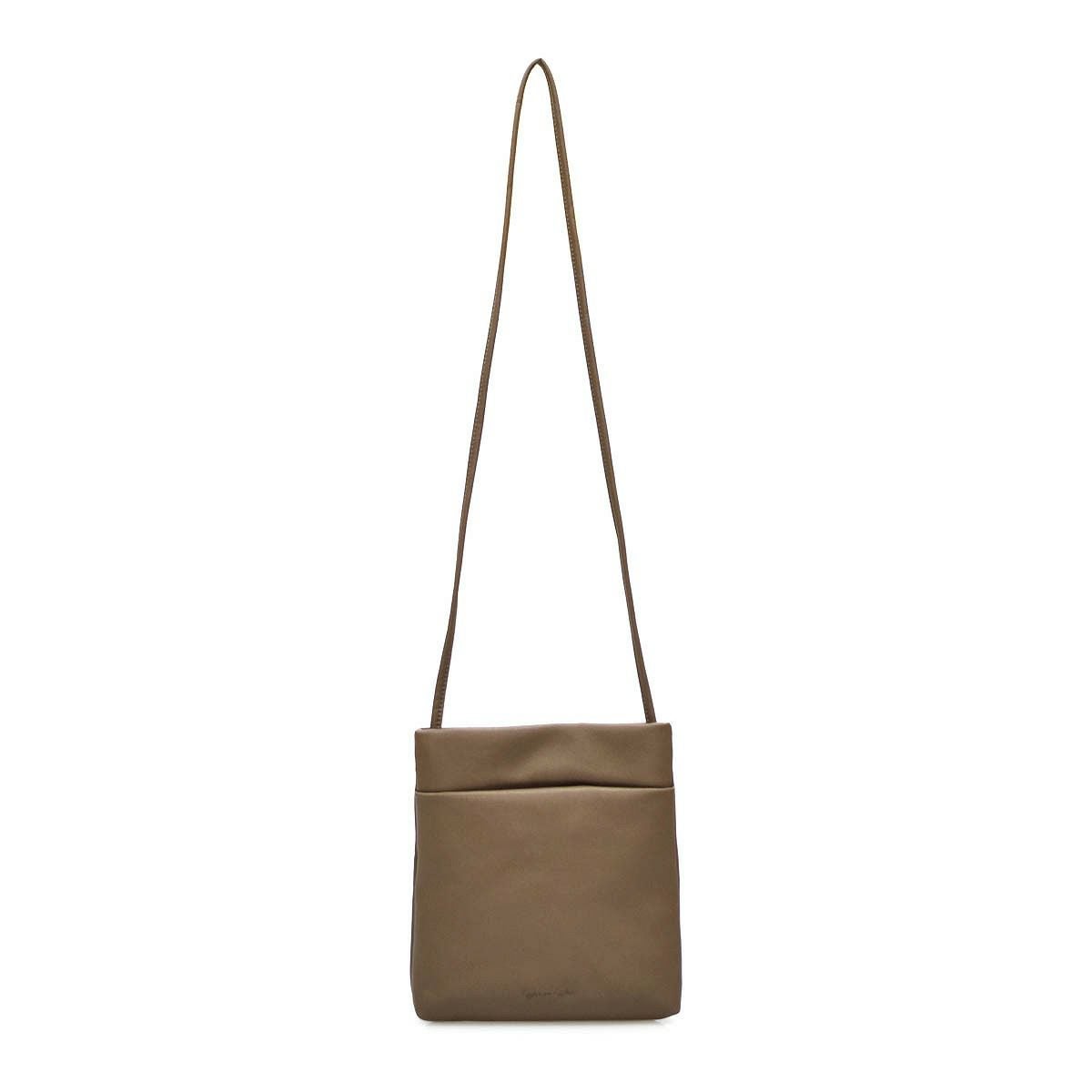 シンプルPUショルダーバッグ