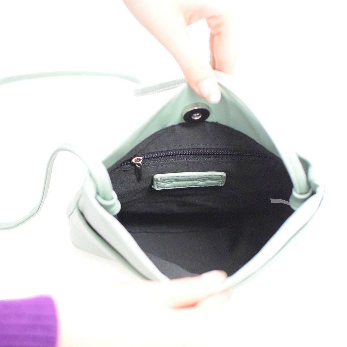 シンプルPUショルダーバッグ