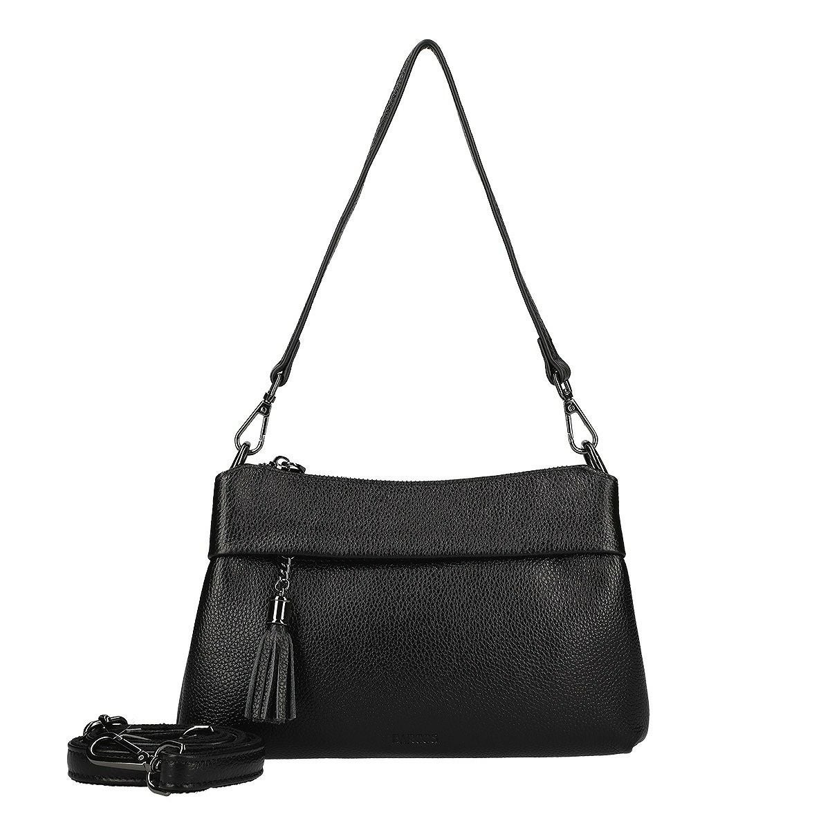 チャーム付き牛革2wayポシェット