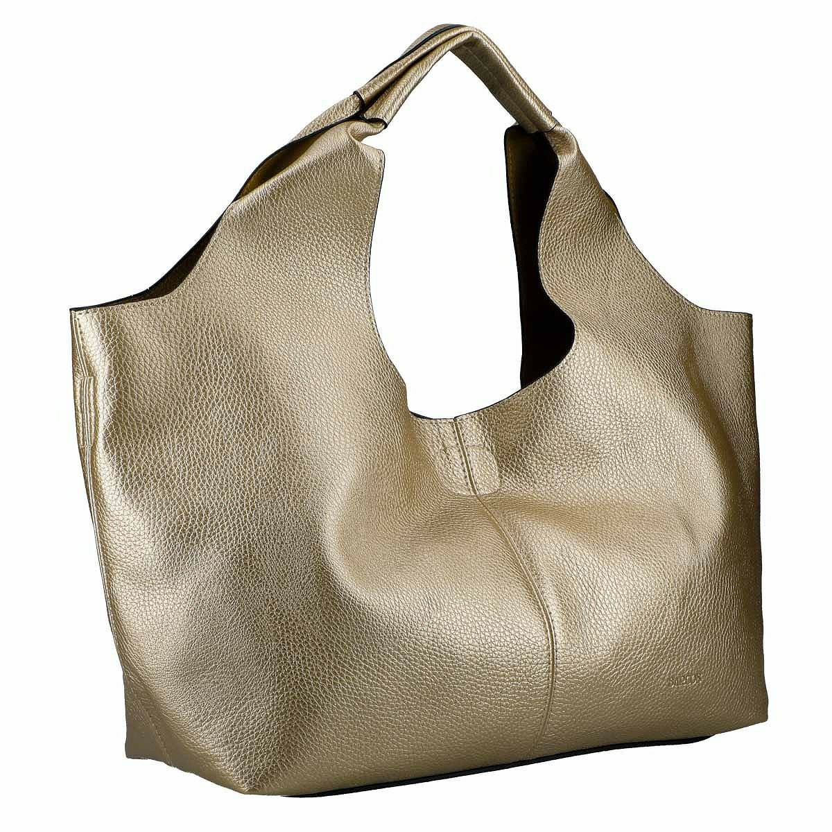 メタリックトートバッグ