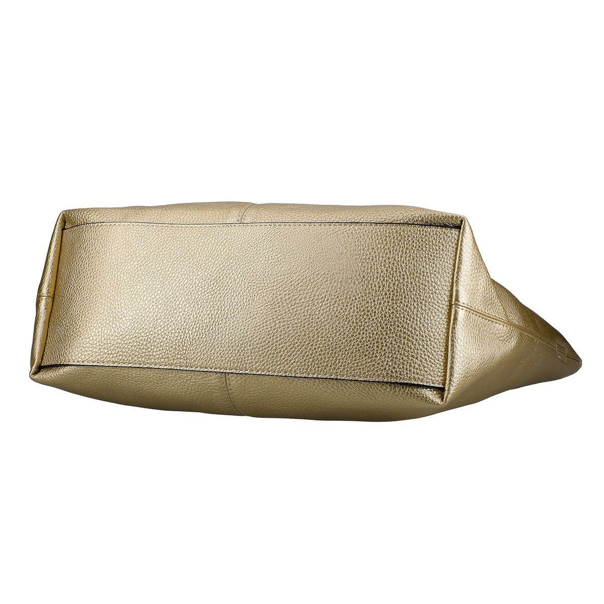 メタリックトートバッグ