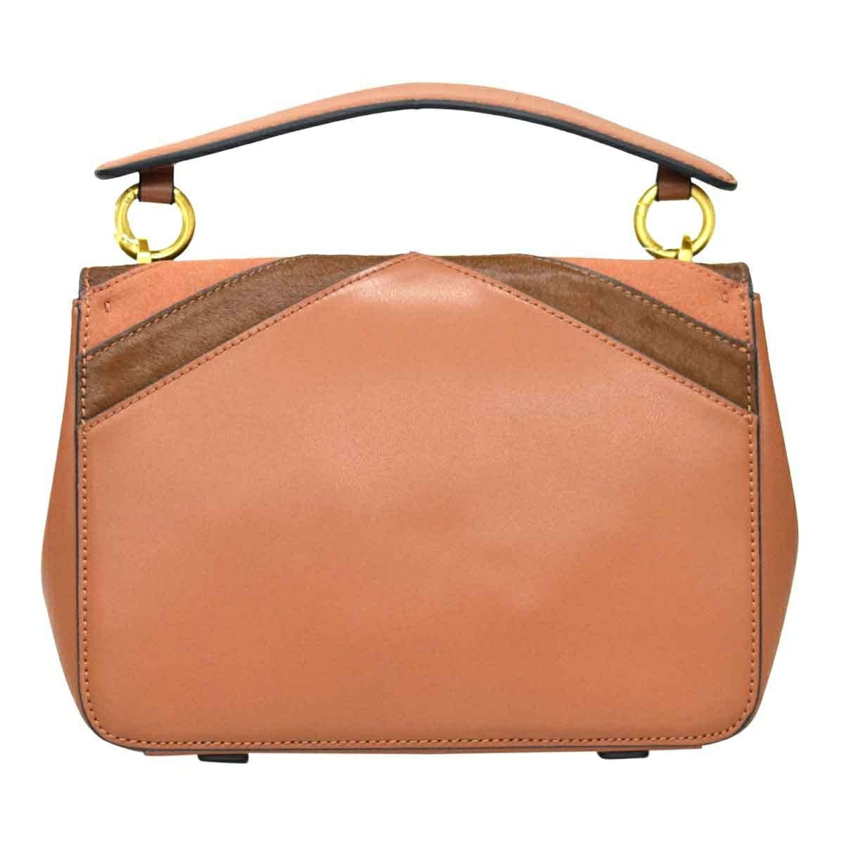 異素材コンビ2wayハンドバッグ