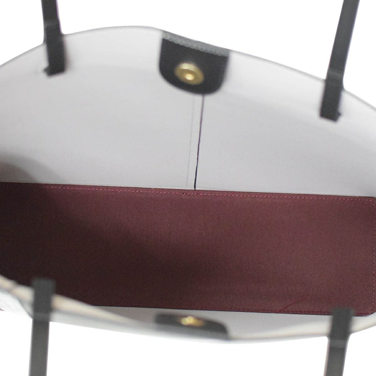 レオパード柄切り替えしトートバッグ