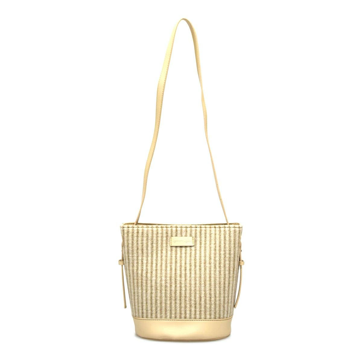 フェルトルックバケツショルダーバッグ