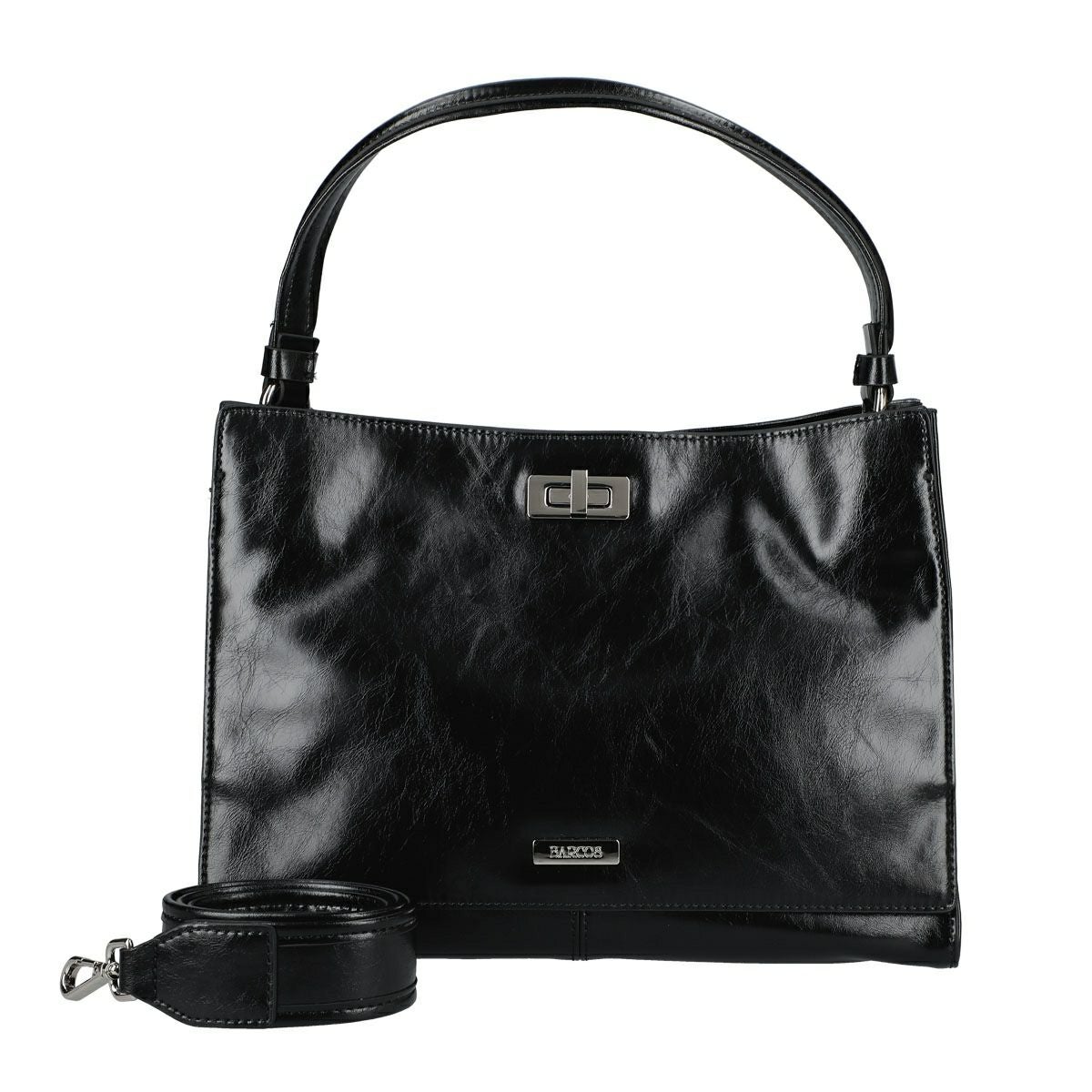 2wayレザー1本手ハンドバッグ