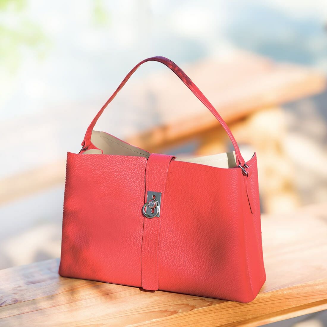 シュリンクレザー2wayショルダーバッグ セリーナ | バルコス公式