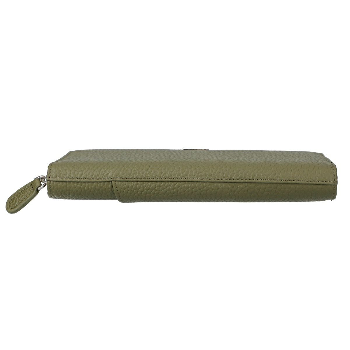 シュリンクレザー背面ポケット付きウォレット アニー