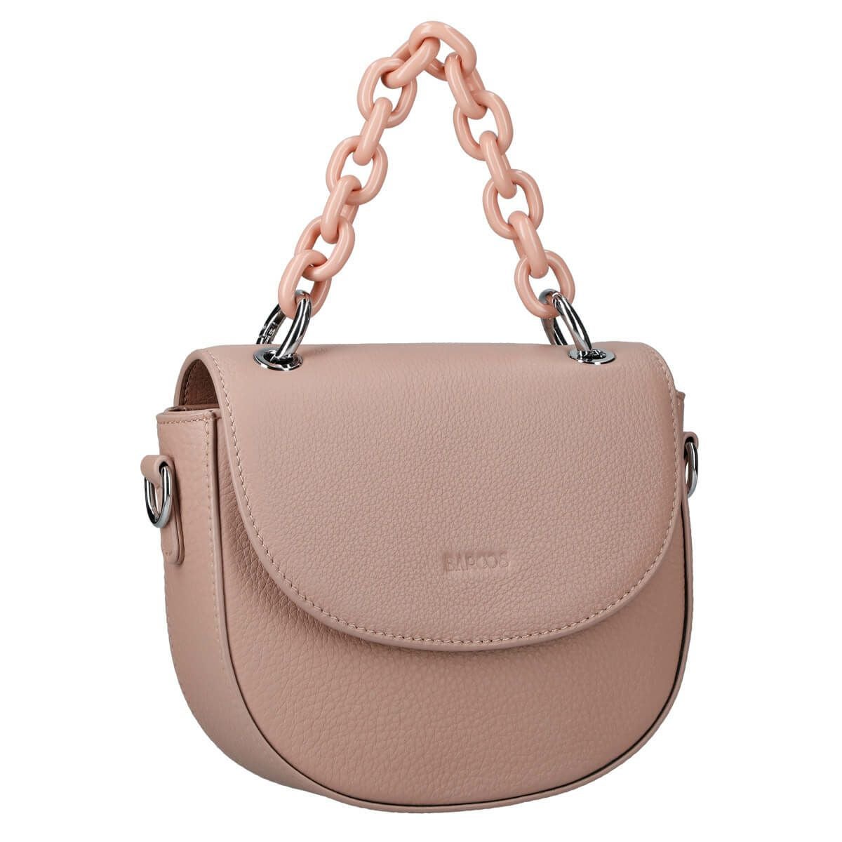 半月型牛革2wayショルダーバッグ