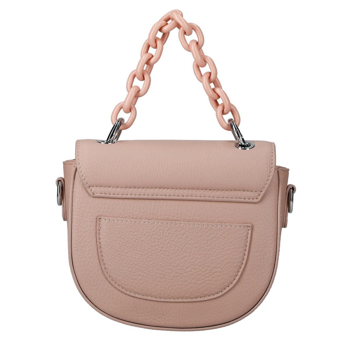 半月型牛革2wayショルダーバッグ