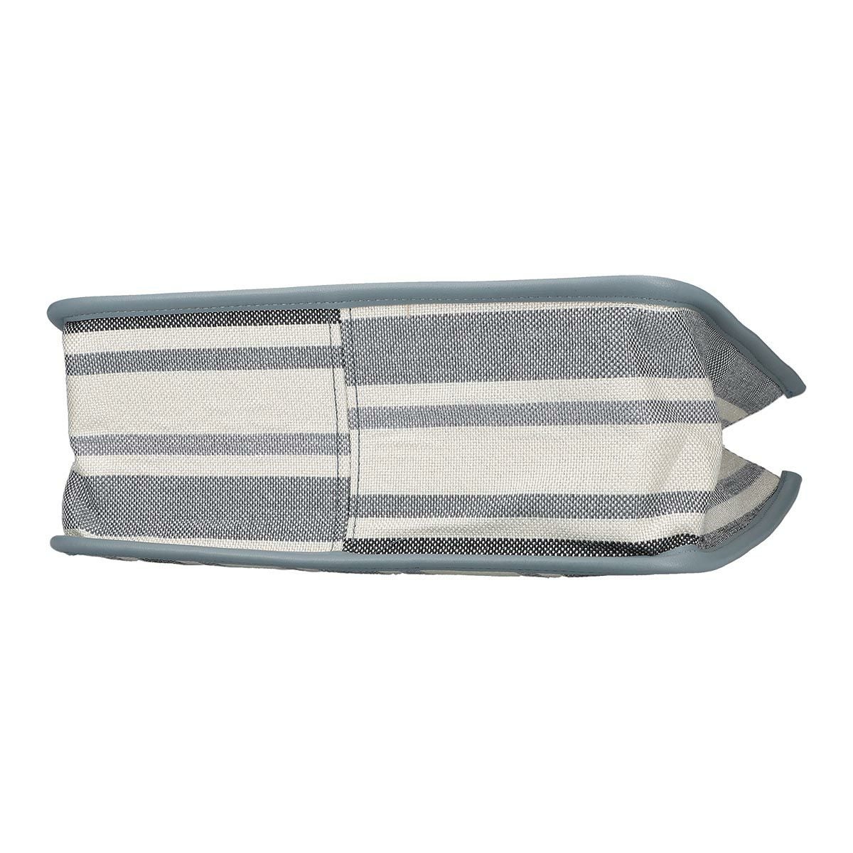 チェーンショルダー紐付き異素材組み合わせトートバッグ