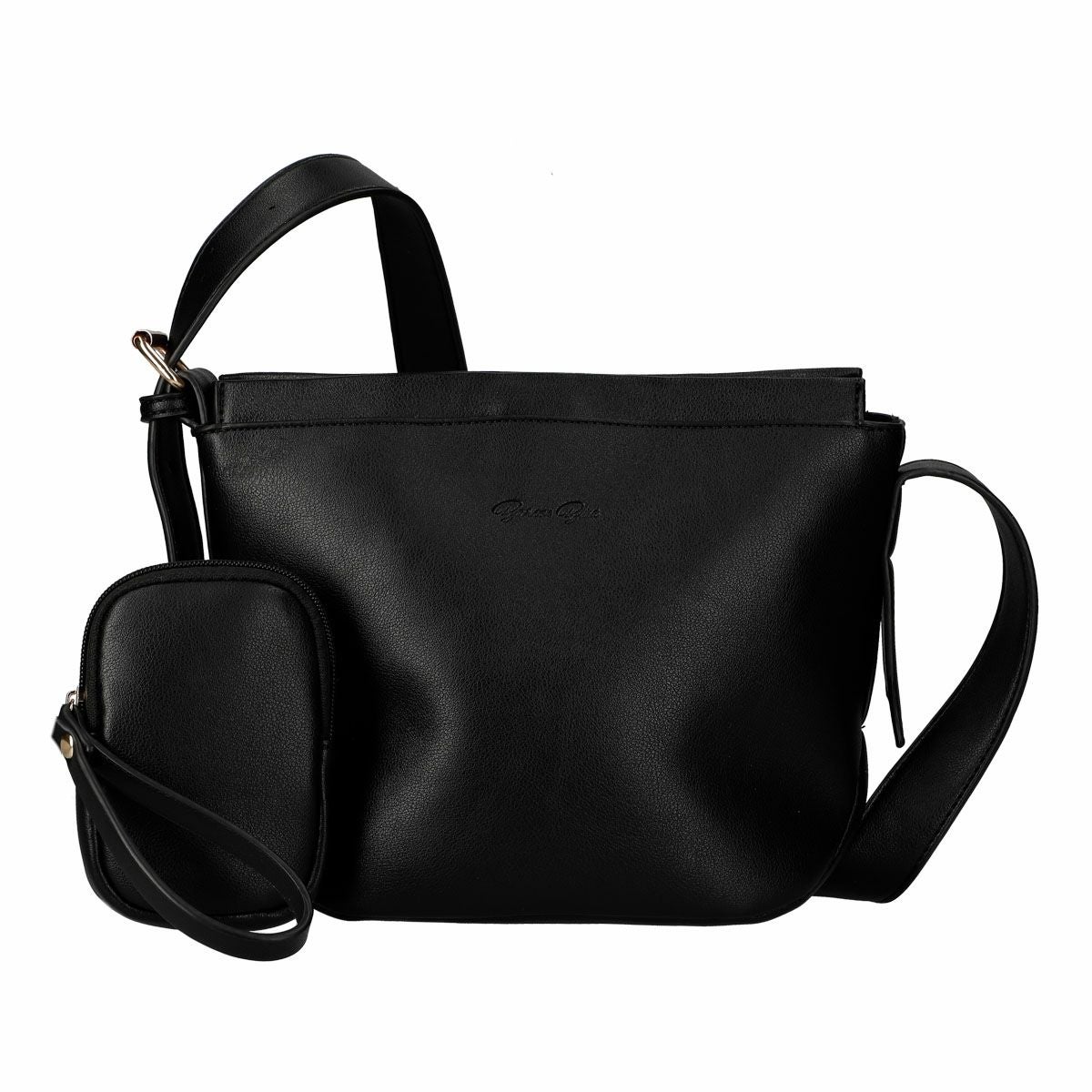 ミニポーチ付きショルダーバック